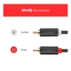 Кабель мультимедийный 2xRCA M to 2xRCA M 3.0m AV104 black Ugreen (10519) - изображение 9