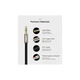 Кабель мультимедійний 3.5mm M to 2xRCA M 1.0m AV116 black Ugreen (10749) - зображення 6