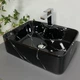 Умывальник (раковина) VBI FORLI BLACK MARMO GLOSSY накладной - изображение 1