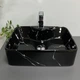 Умывальник (раковина) VBI FORLI BLACK MARMO GLOSSY накладной - изображение 5