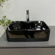 Умывальник (раковина) VBI FORLI BLACK GLOSSY накладной - изображение 3