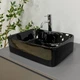 Умывальник (раковина) VBI FORLI BLACK GLOSSY накладной - изображение 4