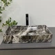 Умывальник накладной VBI Triest 615x350x115мм прямоугольный мрамор VBI-012717 - изображение 3