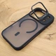Чохол Baseus Smoke case Magsafe with Metal Stand для iPhone 17 Pro Black - зображення 2