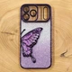 Чехол Hoco Butterfly case для iPhone 17 Pro Dark Purple - изображение 1