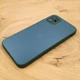 Матовий скляний чохол Glass case для Iphone 11 Green - зображення 2