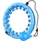 Хула хуп для похудения живота с грузом Intelligent hulahoop Синий (1011107-Blue) - изображение 2