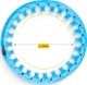 Хула хуп для похудения живота с грузом Intelligent hulahoop Синий (1011107-Blue) - изображение 8