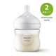 Бутылочка для кормления Philips AVENT Natural Медленный поток 125 мл SCY900/01 (8710103990444) - изображение 1