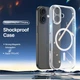 Чехол для Apple iPhone 17 Dux Ducis Clin Mag Series Clear Case с MagSafe Прозрачный - изображение 2