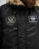 Аляска N-3B чорна з нашивками 114 БрТА 4XL - изображение 5