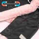 Куртка Pet Fashion Mery для собак чорний/рожевий ХS2 - зображення 4