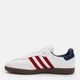 Мужские кеды кожаные низкие Adidas Samba Og IH4881 42.5 (8.5UK) 27 см Samba Og Cwhite/Tmvire/Nindig (4067888911213) - изображение 4