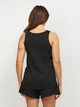 Топ для беременных и кормящих мам KOKO boutique Black HOME S/M чёрный - изображение 3