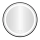 Настінне дзеркало ModernHome від Multistore кругле для ванної кімнати LED 80 см anti-fog із сенсорним вимикачем 3 кольори VKM-ECO-2-80) - зображення 3