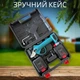 Аккумуляторный секатор для кустарников с 2 аккумуляторами, Сучкорез для работ в саду, ножницы садовые электрические в кейсе - изображение 4
