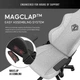 Ігрове крісло Anda Seat Phantom 3 XL Fabric Gray (AD18XL-52-G-F-G01) - зображення 11