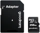 Карта памяти Goodram microSDXC 256GB UHS-I U1 + SD-адаптер (M1AA-2560R12) - изображение 1