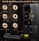MP3 плеер Mrobo M15 2.4" Bluetooth 5.4 Hi-Fi 32Gb со встроенным динамиком металлический - изображение 4
