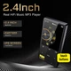 MP3 плеер Mrobo M15 2.4" Bluetooth 5.4 Hi-Fi 32Gb со встроенным динамиком металлический - изображение 7