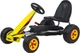 Gokart na pedały Milly Mally Viper Yellow (5901761125863) (955555912232491) - Outlet - obraz 1