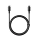 Кабель Baseus Silky Series Fast Charging Type-C to Type-C 100W (1m) black - изображение 3