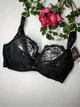 Бюстгальтер із вишивкою Samanta Gardenia 85E чорний м'який - зображення 2