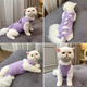 Одяг для котів після операції Holley Bow-knots Purple L - изображение 5