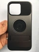 Чохол протиударний з підставкою Spigen Slim Armor (MagFit) MagSafe для Iphone 16 Pro Max (6.9") Gunmetal ACS08033 - зображення 5