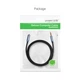 Кабель мультимедийный 3.5mm M to 3.5mm F 2.0m AV118 blue Ugreen (40675) - изображение 7
