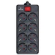 Сетевой фильтр питания REAL-EL REAL-EL RS-8 PROTECT, 3m, black (EL122300022) - изображение 1