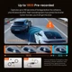 Трехкамерный автомобильный видеорегистратор комплект Xiaomi 70mai Dash Cam 4K T800E HDR SET з GPS Global + камера заднего вида Rear Cam RC21 + карта 64GB (управление со смартфона) - изображение 10