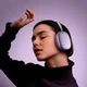 Беспроводные наушники HOCO W65 со сменными амбушюрами Bluetooth 5.4/AUX/TF-карта 400 мАч до 45 часов Фиолетовые - изображение 3