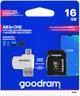 Карта памяти Goodram microSDHC 16GB UHS-I U1 + SD-адаптер (M1A4-0160R12) - изображение 8