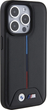 Панель BMW Quilted Tricolor для Apple iPhone 15 Pro Black (BMHCP15L22PVTK) - зображення 4