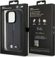 Панель BMW Quilted Tricolor для Apple iPhone 15 Pro Black (BMHCP15L22PVTK) - зображення 8