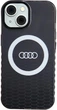 Etui Audi IML Big Logo MagSafe do Apple iPhone 15/14/13 Black (AU-IMLMIP15-Q5/D2-BK) - obraz 1