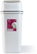 Відро для сміття MBM HOME з кришкою BIN-12 15 л Сірий (BIN-12 15L GRAY) - зображення 7