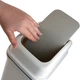 Відро для сміття MBM HOME з кришкою BIN-12 15 л Сірий (BIN-12 15L GRAY) - зображення 8