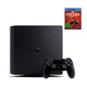 Консоль Sony PlayStation 4 SLIM 1TB Black обслуженая + Геймпад беспроводной DualShock 4 + Marvel's Spider-Man + гарантия Б/У - изображение 1