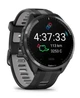 Смарт-годинник Garmin Forerunner 965 Carbon Gray Titanium Bezel w. Blk Case Blk/Powder Gray S. Band (010-02809-00/10/80) - зображення 3