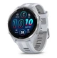 Смарт-годинник Garmin Forerunner 965 Titanium Bezel w. Whiteston Case and Whiteston/Powder Gray S. Band (010-02809-01/11/8) - зображення 1