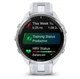 Смарт-годинник Garmin Forerunner 965 Titanium Bezel w. Whiteston Case and Whiteston/Powder Gray S. Band (010-02809-01/11/8) - зображення 2