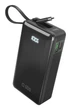 Зовнішній акумулятор (павербанк) SBS LCD Power Bank 22.5W 10000 mAh Black (TTBB10000LCDTCPD20K) - зображення 1
