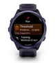 Смарт-годинник Garmin Forerunner 570 47mm Indigo Aluminium w. Translucent Imperial Purple/Indigo Band (010-02971-02) - зображення 2