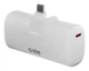 Зовнішній акумулятор (павербанк) SBS EcoPower Bank 5000 mAh White (TEBB5000PLUGWGRS) - зображення 1