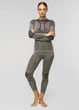 Комплект шерстяного термобелья женский X-BIONIC Apani Merino 4.0 Set CL-WT06W23W+CL-WP05W23W-B343 Black/Grey/Magnolia XS - изображение 1