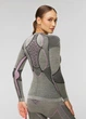Комплект шерстяного термобелья женский X-BIONIC Apani Merino 4.0 Set CL-WT06W23W+CL-WP05W23W-B343 Black/Grey/Magnolia XS - изображение 3