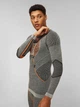Комплект вовняної термобілизни чоловічої X-BIONIC Apani Merino 4.0 Set CL-WT06W23M+CL-WP05W23W B080 Grey/Orange S - зображення 4