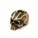 Намистини Cyber Mini Skull Bead (отвір 3 мм) колір окислена латунь - 3 шт - изображение 1